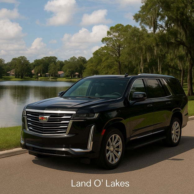 Private car service in Land O’ Lakes, Florida
