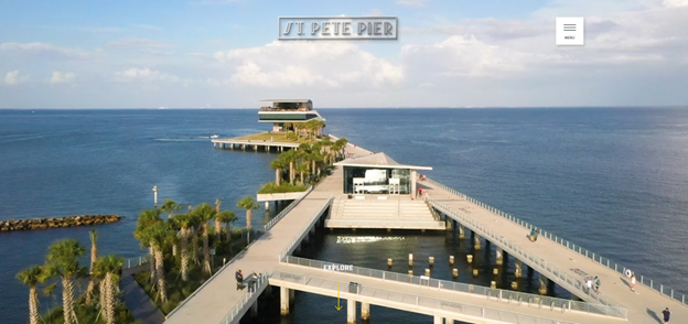 Luxury transportation service in downtown St. Petersburg