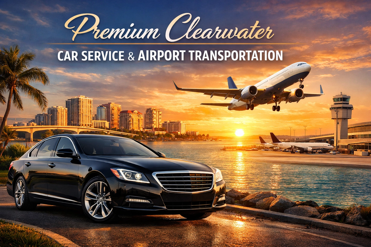 Premium Clearwater Car Service and Airport Transportation