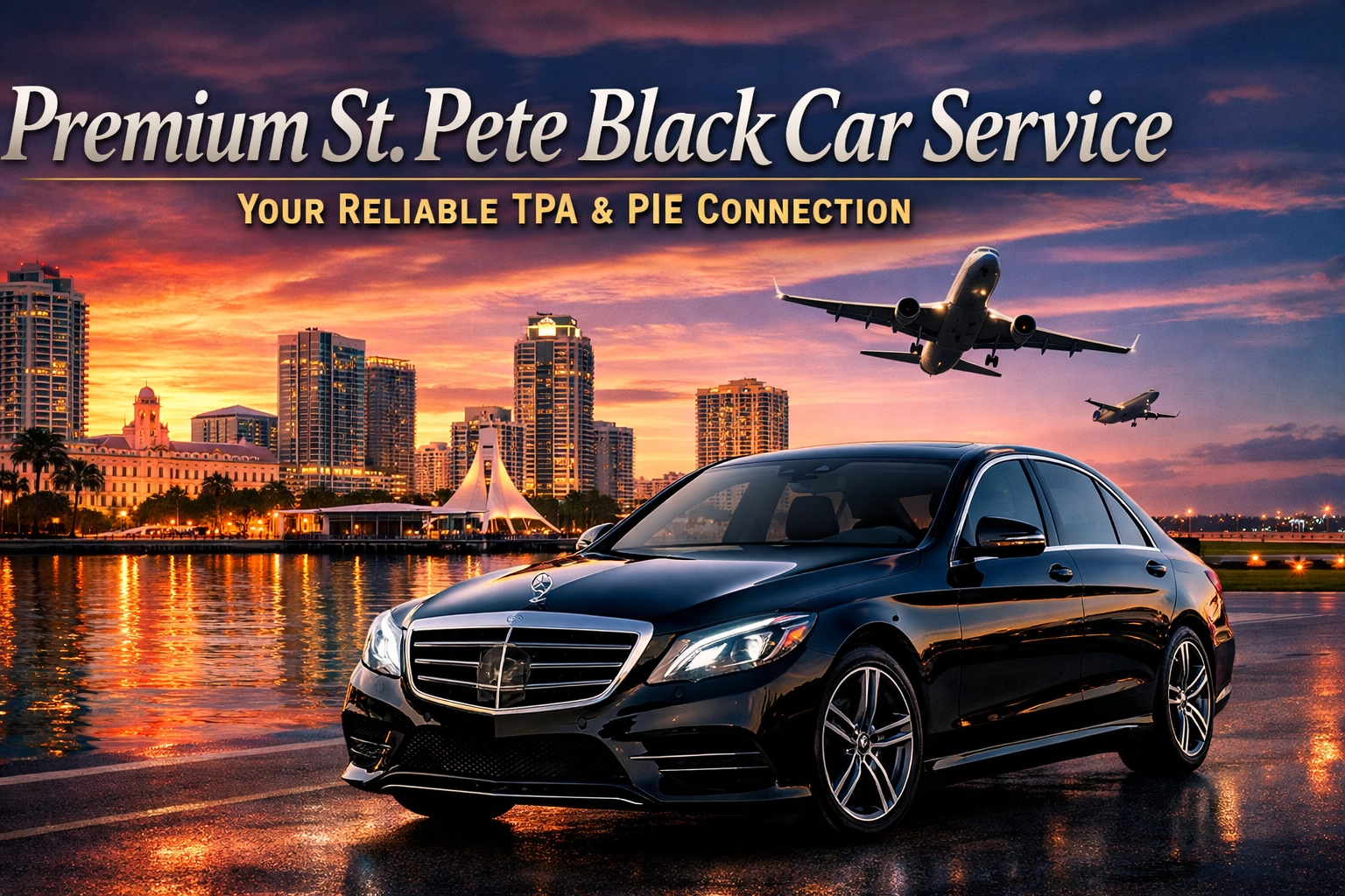 Premium St. Petersburg Car Service and Airport Transportation