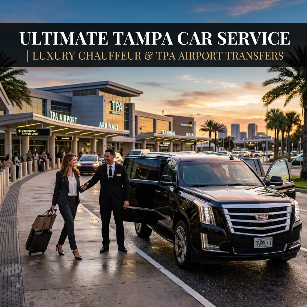 [HERO] Ultimate Tampa Car Service | Luxury Chauffeur & TPA Airport Transfers